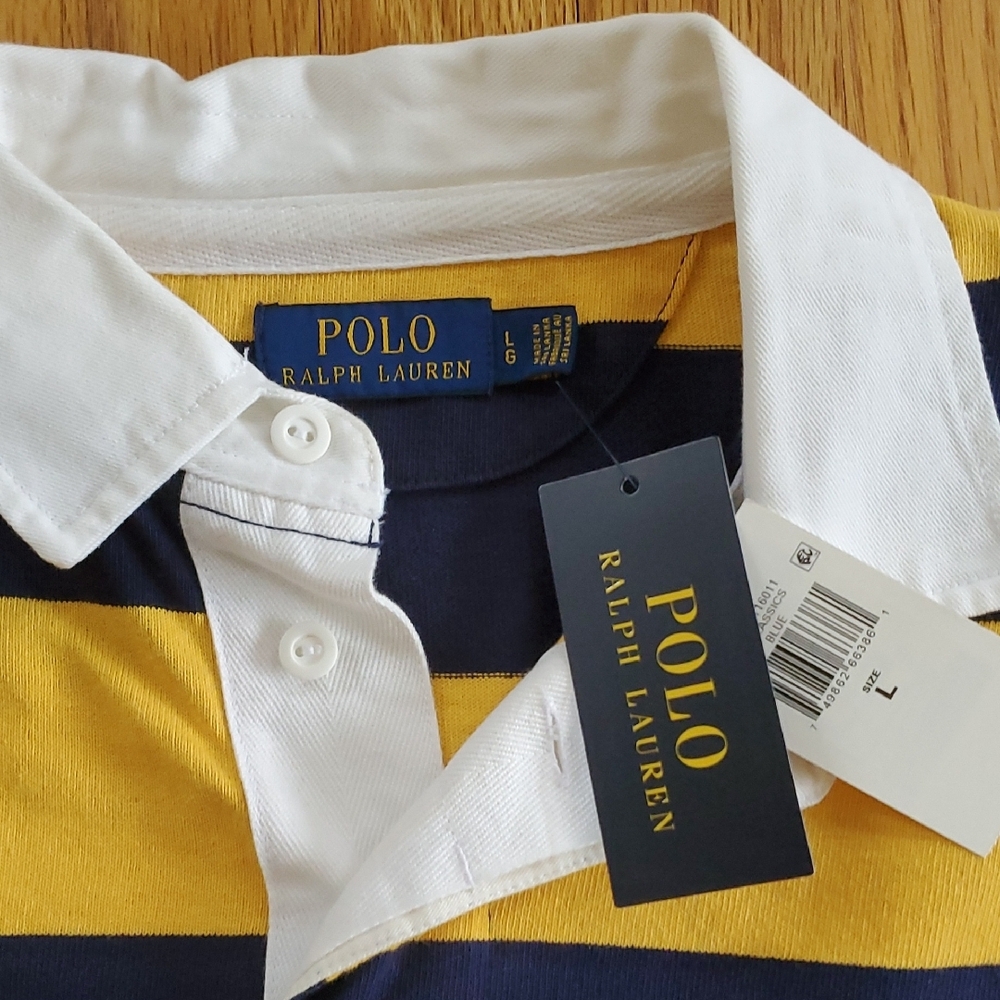Polo Ralph Lauren Striped Rugby Shirt